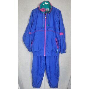 Vintage Capistrano Women's 80s 90s Windbreaker Track/Jump Suit Retro Y2K 14/16